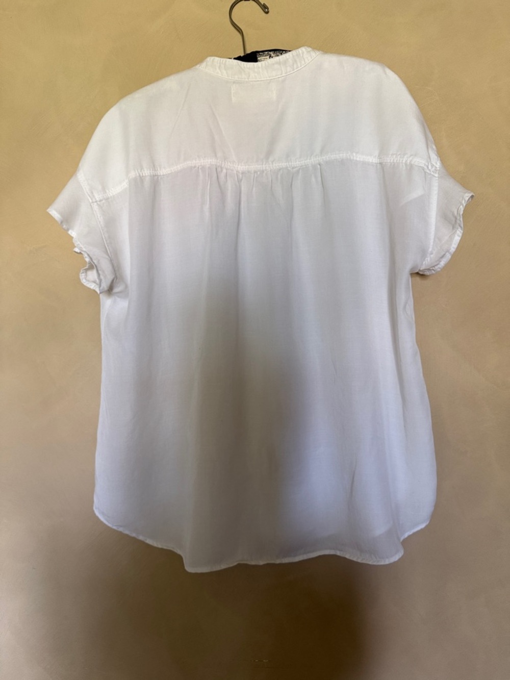 Cloth & Stone white Lyocell Button-down Shirt Tunic Size X - Large - Picture 4 of 5